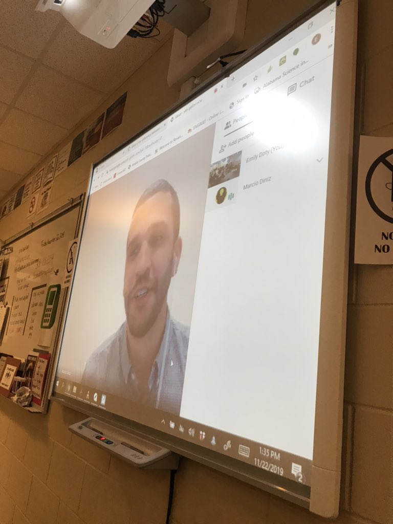MsDotysClass's tweet photo. #SkypeAScientist was a success in Earth and Space Science today #wildcatnation #CHSnation https://t.co/q4vGMc5aCh