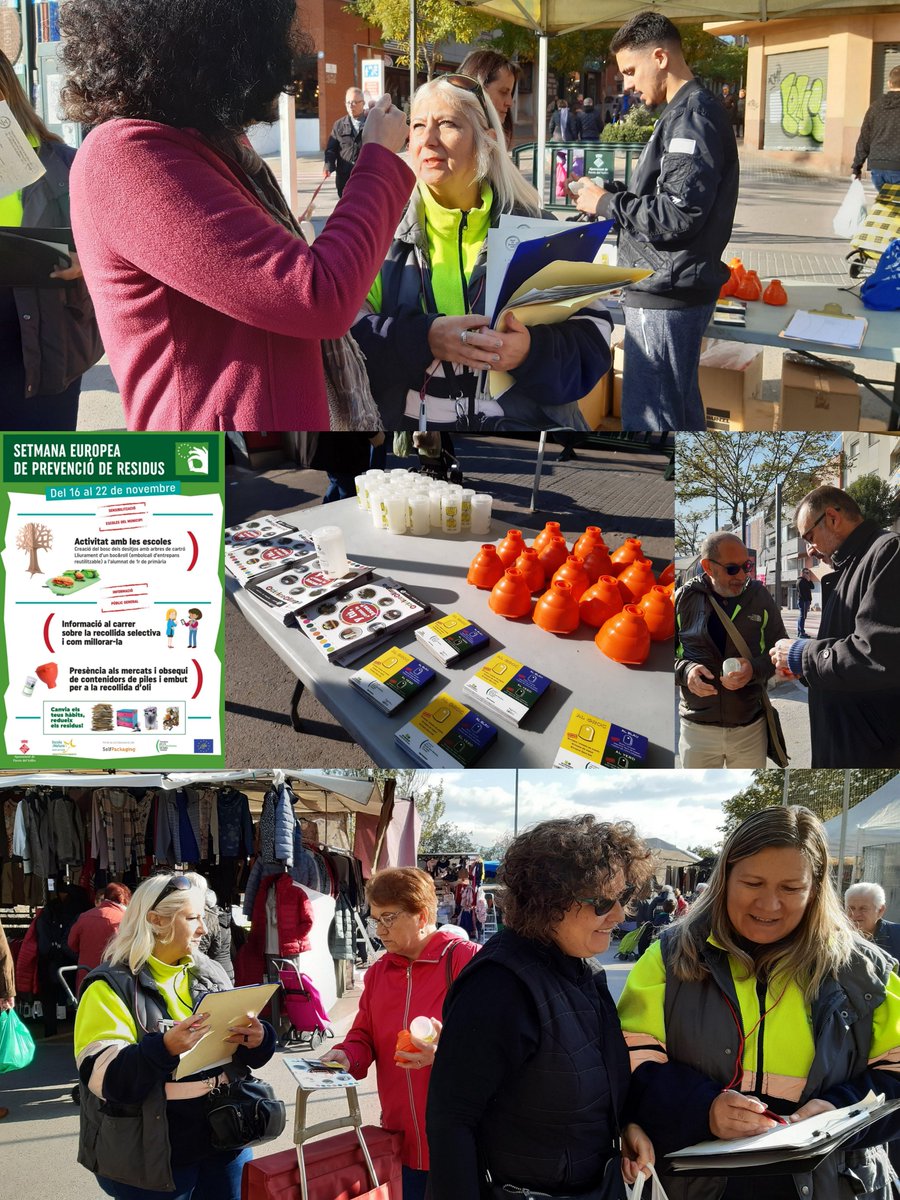 Avui han finalitzat les activitats de  la #EWWRCAT a #Parets.  Informació al carrer, repartiment de boc&amp;roll a les escoles i la creació del Bosc de la Vida a Parets.  
Podeu passejar pel bosc i desar el vostre missatge durant els propers dies a Can Rajoler. 
#EWWR; <a href="/residuscat/">Agència de Residus</a>