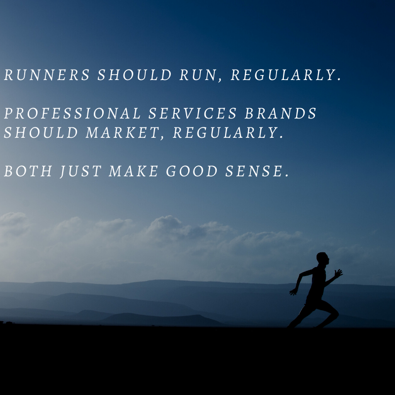 blattel_comm's tweet photo. New BringingB2B post by @mabond17: "Running on Empty: Why Running and Marketing After a Hiatus is Challenging" -- https://t.co/voBtnvlGzB https://t.co/QqbBeQNi1Z