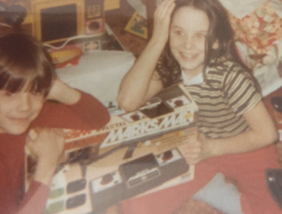 Dinfire's tweet image. Here’s a picture of me with my first video game console. The Telstar Marksman in the late ‘70s. Let’s see yours!
#MyFirstConsole