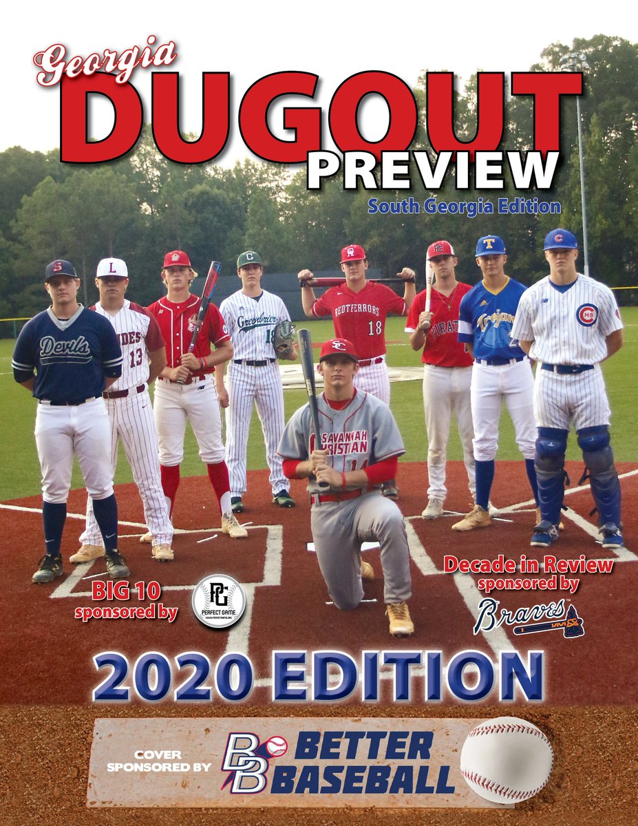 It's not far away. Check out our 2020 South Georgia cover of the Georgia Dugout Preview Magazine. Pre-orders being accepted. Magazines expected to start shipping on Dec. 28
georgiadugoutpreview.com/index.php?page…