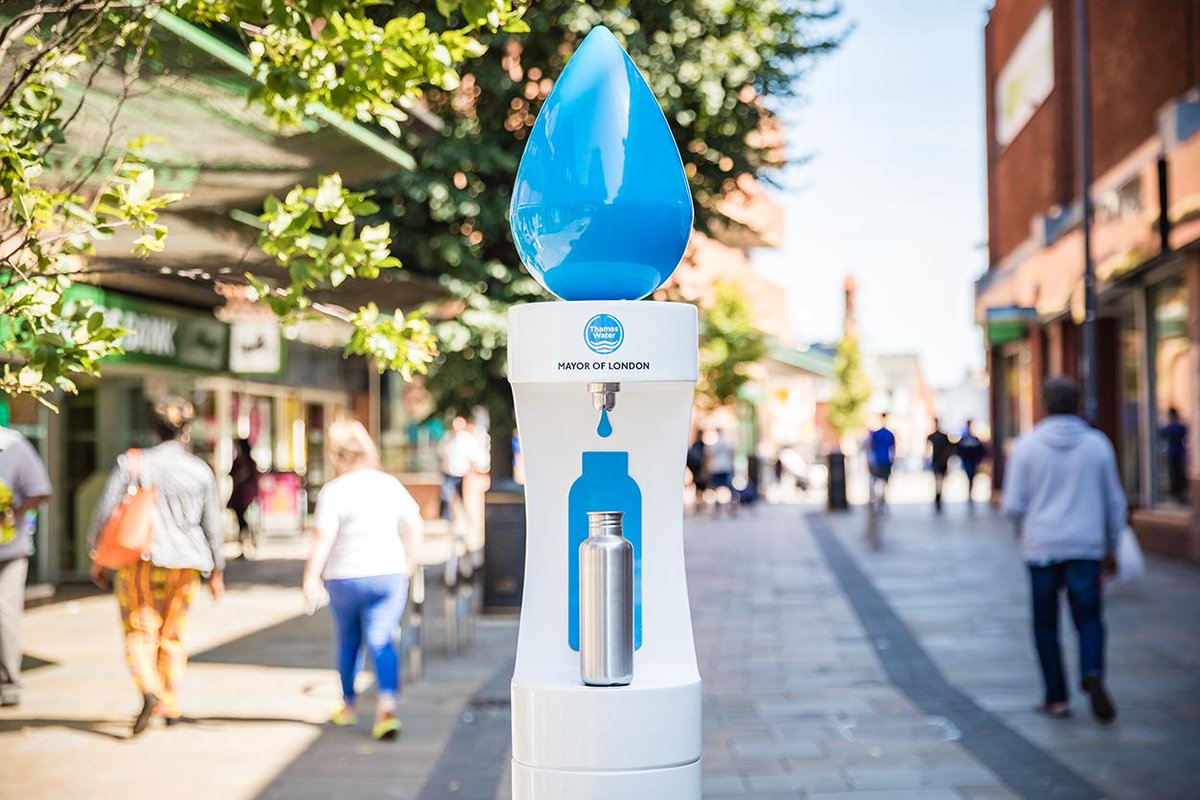 MIWWaterCoolers's tweet photo. If you're looking for somewhere to #refill your water bottle in #London, it's never been easier! Just look out for the blue drop 💧 and you'll find one of these @thameswater @MayorofLondon #taptasticnotplastic #plasticfree #waronplastic @Elkay_USA @HughFW

https://t.co/WUT6JdAKmL https://t.co/ujin6u84fT