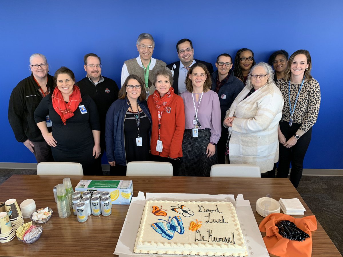 KidsOncDoc's tweet photo. Not goodbye but “see you later” to @nationwidekids Dr Riten Kumar who is heading to @BostonChildrens to be their Clinical Director of Thrombosis and Anticoagulation. He transformed our program. We will miss him but know he will do more great things for kids with clots! https://t.co/7VDWq6TFWC