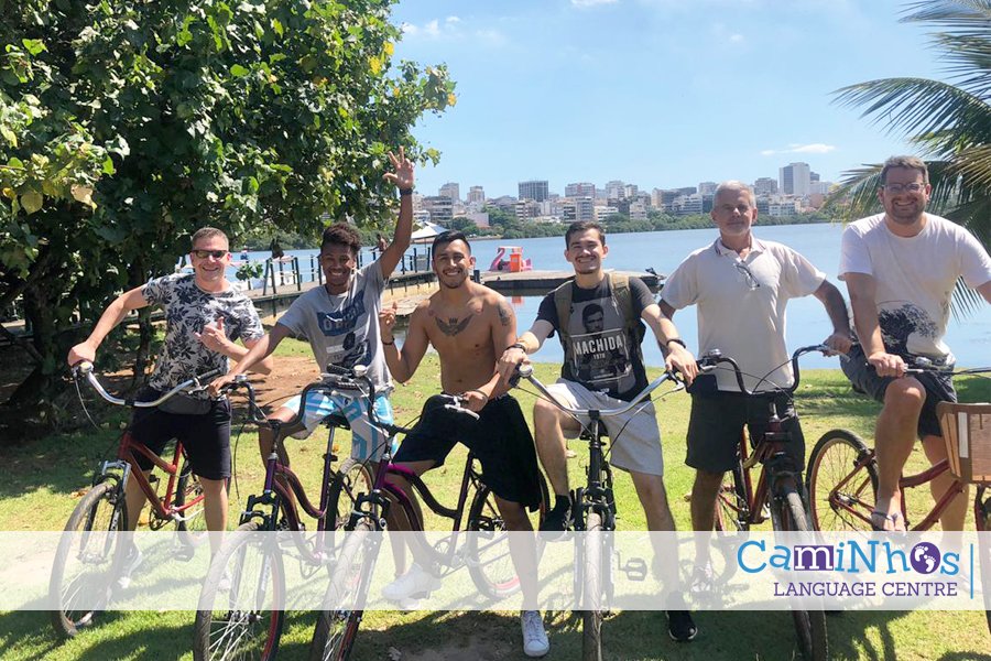 CaminhosLC's tweet photo. Today we did an amazing bike tour to Parque Lage. And we were very lucky to have this beautiful blue sky as a background. https://t.co/uUvzpVmzqP
#learnportuguese #studyportuguese #brazilianportuguese #riodejaneiro #Rio #RJ #Brasil #Brazil #Ipanema #thingstodoinrio #errejota https://t.co/bAtUfxl9lx