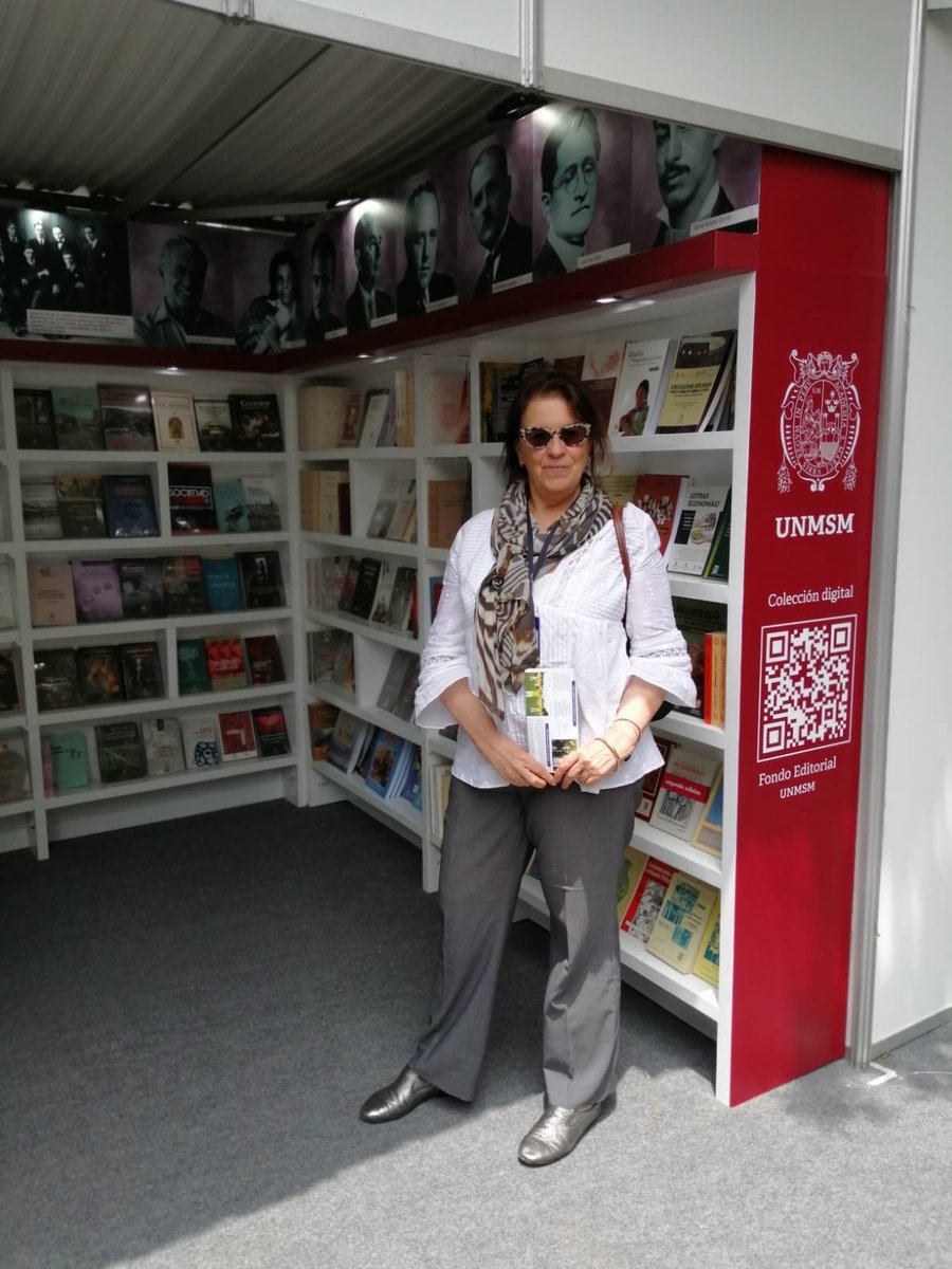UNMSM_'s tweet photo. 📚 Desde hoy, encuentra el stand de la Universidad Nacional Mayor de San Marcos en la Feria del Libro Ricardo Palma. Estaremos en el stand 30 con mas de 700 libros y novedades en libros de arte, literatura, sociología, historia, antropología, medicina y mucho más. https://t.co/gzeyLYhLDB