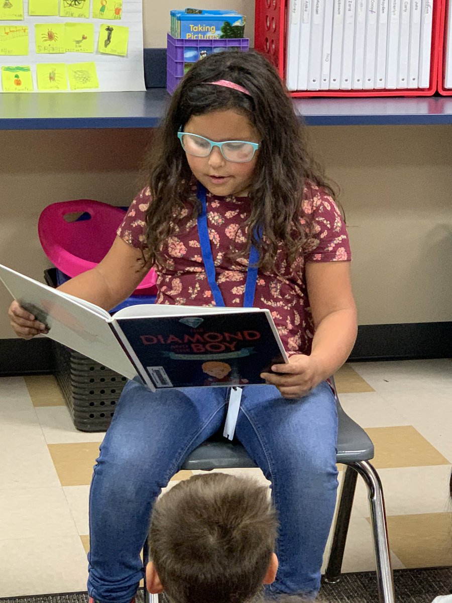 Look at these amazing 2nd grade readers.  Thank you, Amelia and Adriana, for choosing to read to my class.  This is one proud kinder teacher.    <a href="/HealyHeadlines/">Mrs. Healy</a> <a href="/WarnerCFISD/">Warner Elementary</a>