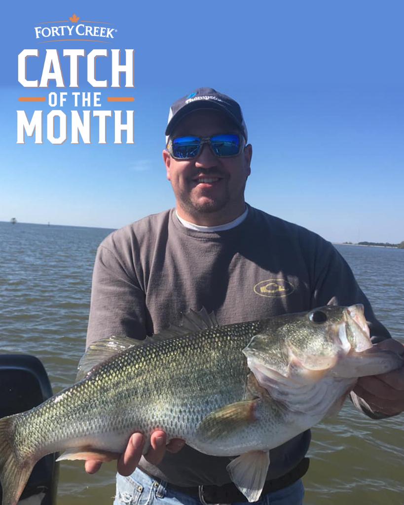 FortyCreekUS's tweet photo. Buck had himself a day out on the water. Now it’s your turn. Reply with your best catch for your chance to be featured. #BuiltNotCrafted
#bassfishing #catch #fisherman #fish #fishes #fishing #fishingislife #freshwaterfishing #whisky 21+ submissions only https://t.co/u3u5vy7En0