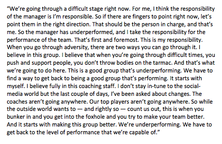 Strong stuff from #Flames GM Brad Treliving ...