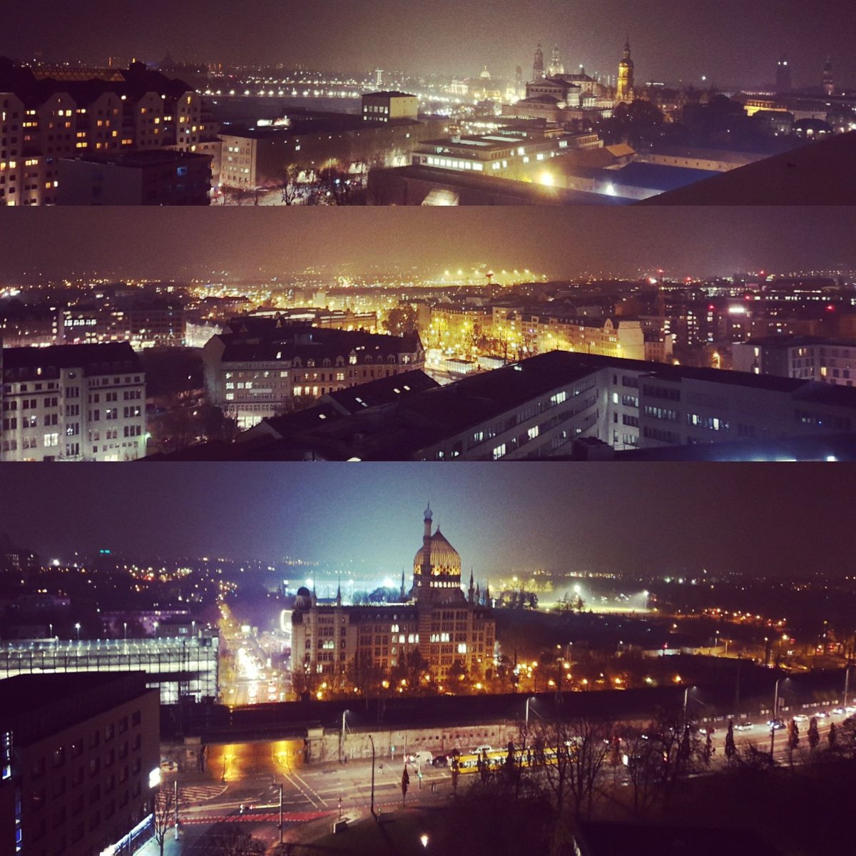 HockDoc's tweet photo. Über den Dächern der @stadt_dresden @visit_dresden gestern Abend. #blackandgold #ddpix #dresden Vielen Dank an @saechsischeDE @DDVMediaDresden und ans #HausderPresse ! https://t.co/5Q95zRnWIX
