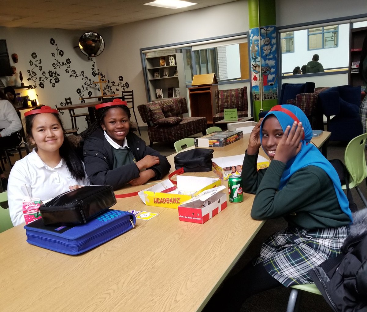 TGPartridge's tweet photo. First  Friday board game day at lunchtime for Gr 7&amp;8s. No tech allowed and they didn't even miss it.  Looks like we'll be doing this again!#IamStPats #BeStPats https://t.co/2X6dzHZHxz