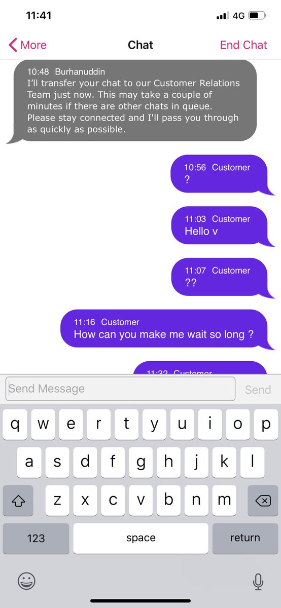 DapinderSuri's tweet photo. @ThreeUKSupport @ThreeUK amazing! I failed to make the chat team understand various times the issues I am facing and hence took to Twitter to make it a point and you are asking me to go back to the same chat! Wow. One of the screenshots attached just so you know. https://t.co/yQneHYnfu1
