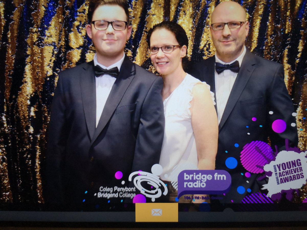 The awesome Daniel Ralph at the Bridge FM young achiever awards. #BFMYA19 <a href="/BlueBenchMedia/">Blue Bench Media</a>
