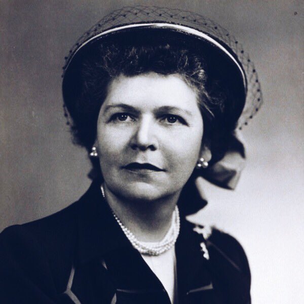 APhiFoundation's tweet photo. An articulate and well-liked representative of the Democratic Party, Georgia Neese Clark Gray (Upsilon-Washburn) made history as the first woman Treasurer of the United States! Since her appointment in 1949, only women have held this role. #FlashbackFriday #AlphaPhiToujours https://t.co/h0dO5nHgT2
