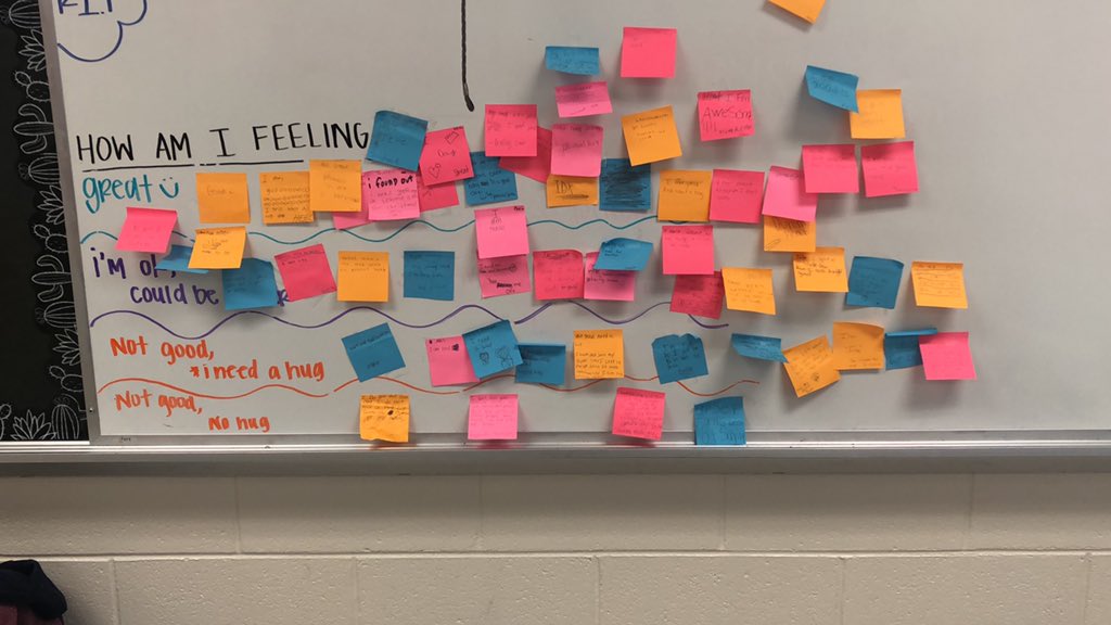 KJ_teaches's tweet photo. Another Friday Check in at @ReidsvilleMS with my students 💕 https://t.co/T3ls4UW5uJ