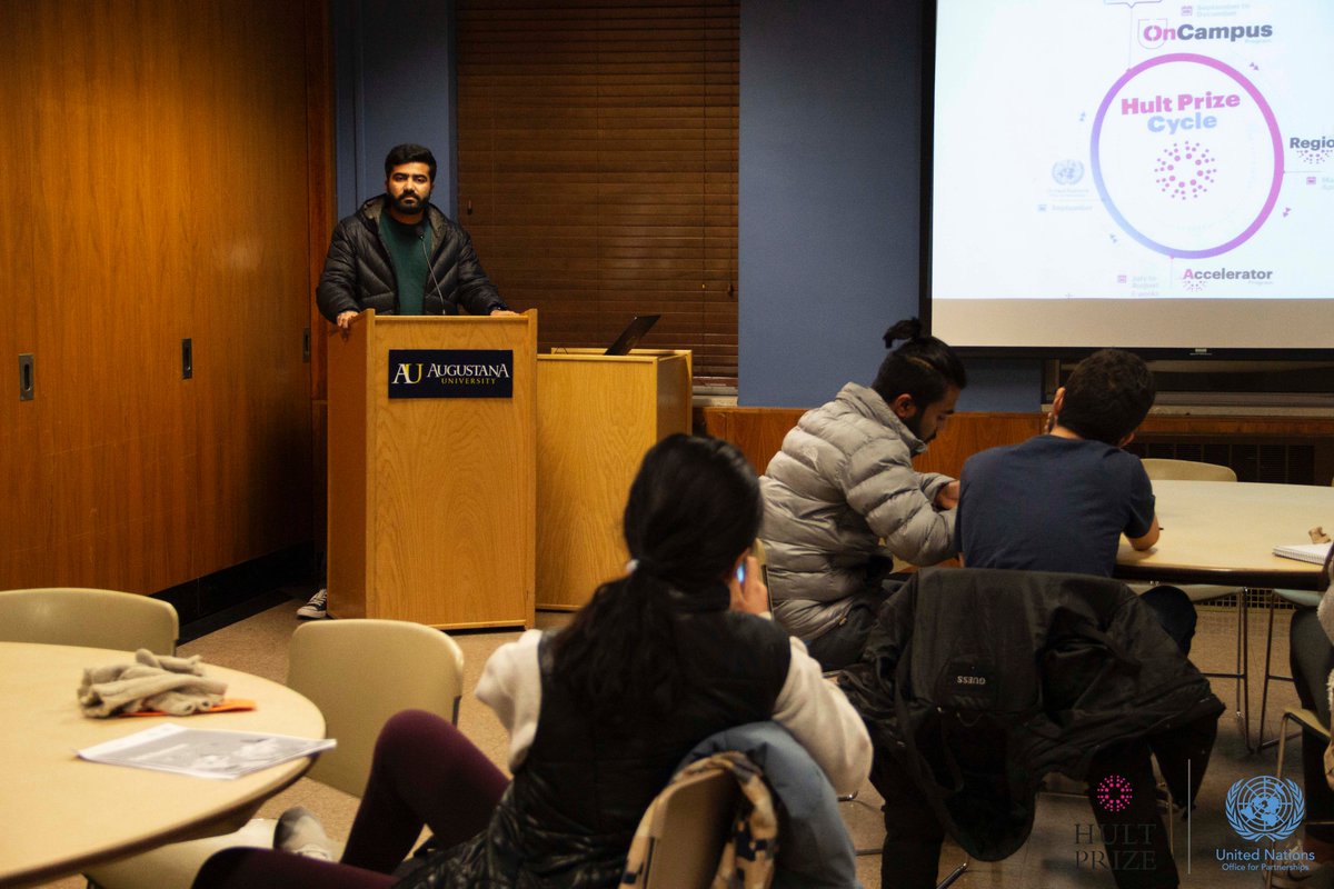 The goal is to come up with a $1M business idea to help tackle global problems &amp; Augustana students are up for the <a href="/hultprize/">Hult Prize</a> challenge. 

For #GEW2019, we want to share the journey they’re about to take.

Read more 🗞 bit.ly/AUHultPrize

#BeBold I #AugieAdvantage I #WeAreAU