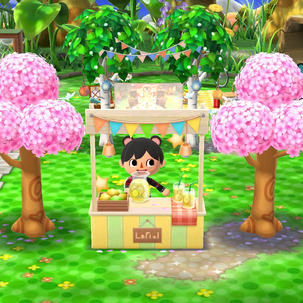 markiecrossing's tweet photo. ✾ this is markie’s favorite part of his camp! markie also got a new look! what do you think about it?✨🌱 https://t.co/LYsEEA9qIL