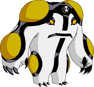 cannonbolt: he looks like a panda lowkey i like his colorscheme quality round boi but also 8 year old me thought those yellow things were pimples so i AM gonna have to dock points for that cannon outta bolt