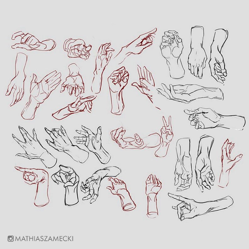 Etheringtonbrothers On Twitter Our Feature Artist Reference For Today Is One Of My Favourites The Awesome Mathiaszamecki Who Regularly Post Wonderful Sets Of Reference Like These Incredible Hands So Useful Gamedev Animatindev Conceptart,Snake Head Snake Face Drawing