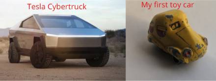 AngelineLam's tweet photo. Saw images of Tesla's Cybertruck and it triggered memories. #teslatruck #Cybertruck https://t.co/fw5bszwovF