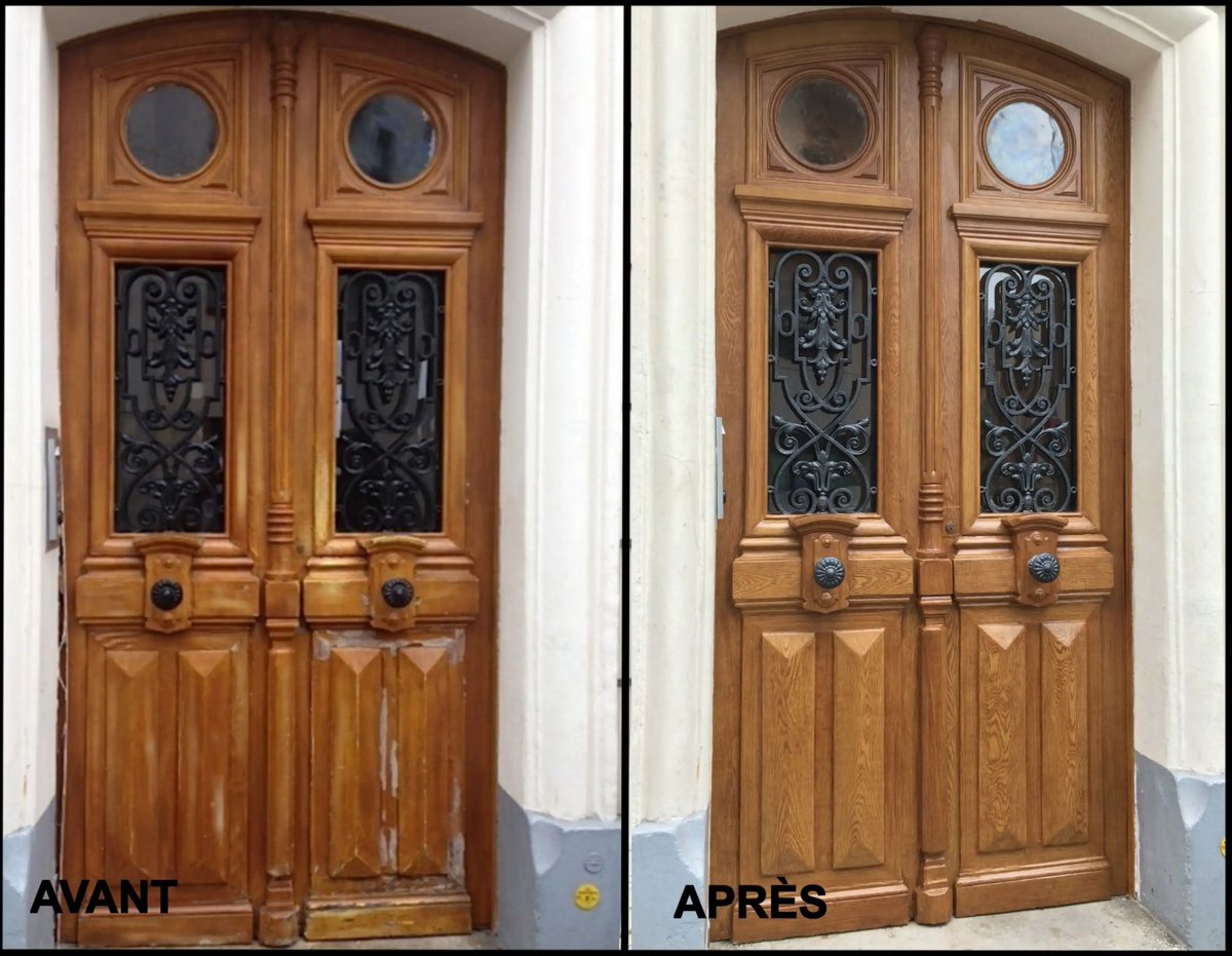 temptoetiam's tweet photo. Rappel de la plus grande conspiration haussmannienne qui soit : le plus souvent les portes en bois sont en fait en bois peint MOTIF BOIS.
#NousSachons https://t.co/BqcBqnAmwR