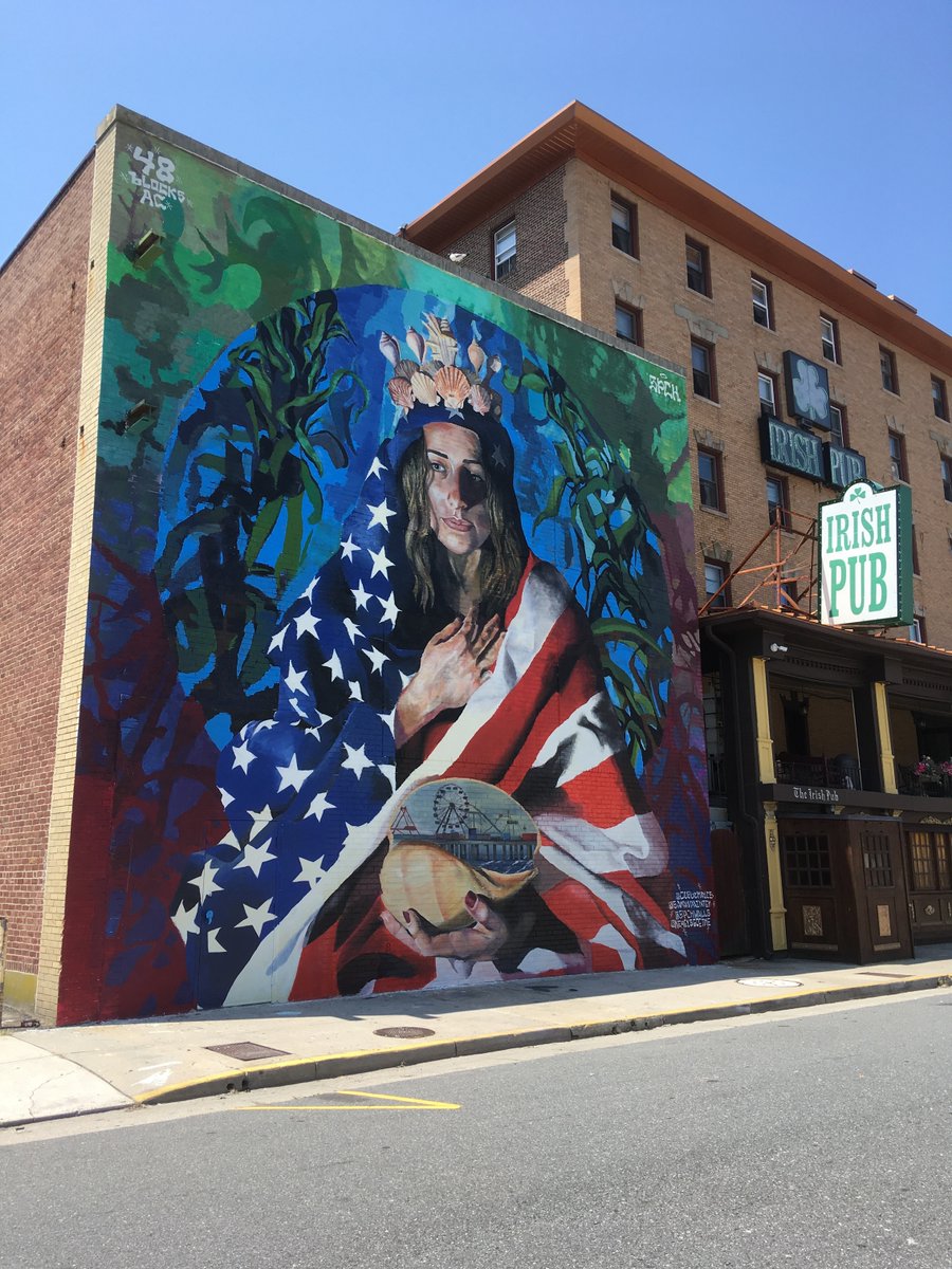 NJ_BAC's tweet photo. @VisitAC @ACArtsFound Spotted this one in Atlantic City. #48blocks https://t.co/muuWsOF3UY