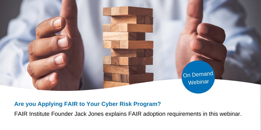 TUVRheinlandOS's tweet image. (#Webinar) Do you feel confident in your risk management plan? In our on-demand webinar, Jack Jones, Founder of the #FAIR Institute &amp;amp; our #CISO Mike Makowka discuss how to prioritize &amp;amp; quantify risks using FAIR. tuv.li/1bwH #riskmanagement #CRQ @FAIRInstitute