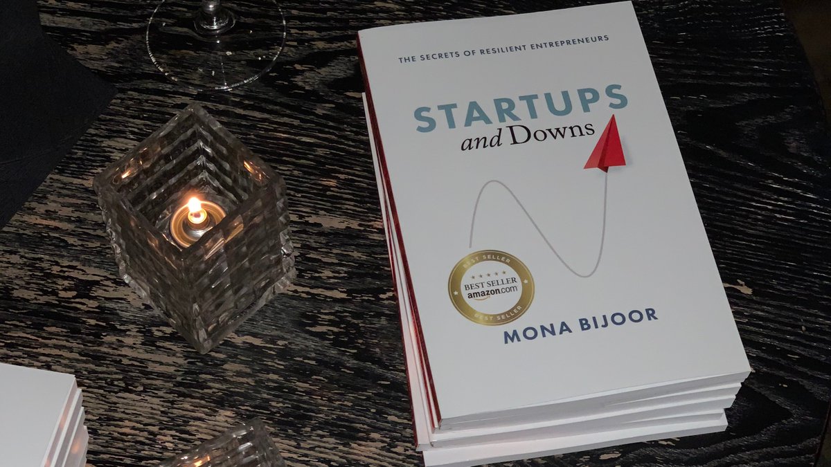 MonaBijoor's tweet photo. Love seeing #StartupsandDowns represented at the #GirlsJustWannaHaveFunds event last night! https://t.co/aNcDogBYf7