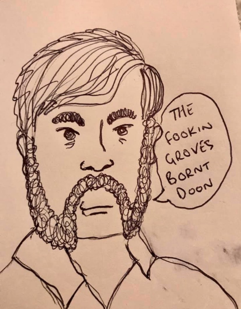 JodyEnguita's tweet photo. I’ve not used Twitter in years but feel the need to show Ant and Dec this delight that our lad has drawn haha @Blue_Bus1970 @antanddec #bykergrove #geofffromthegrove #spuggyman https://t.co/hghb6k3Ma5