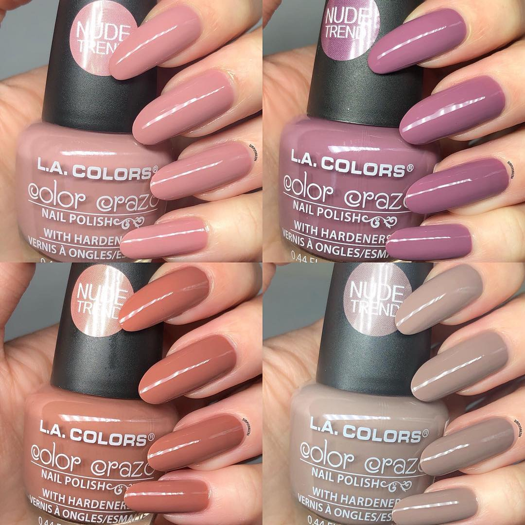 LAColorsusa's tweet photo. The perfect nudes! 🙌 Which one here is your fave?
.
.
Available at select @Walmart stores
.
.
.
PC: @simplynails94
#LACOLORSCOSMETICS #I❤️MAKEUP
#lacolors #nude #perfectnude #perfectnudemani #affordablemani #affordablenailpolish #mani #manicure https://t.co/zK2k1f3P0e