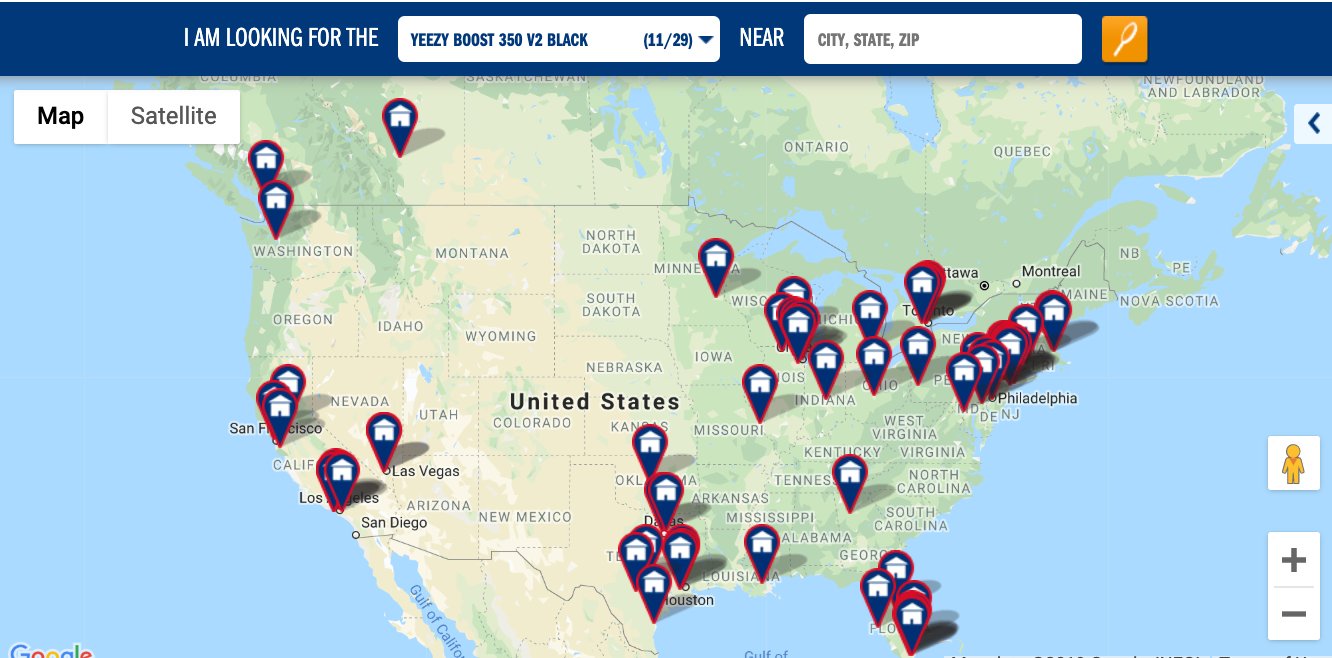 champs sports yeezy release