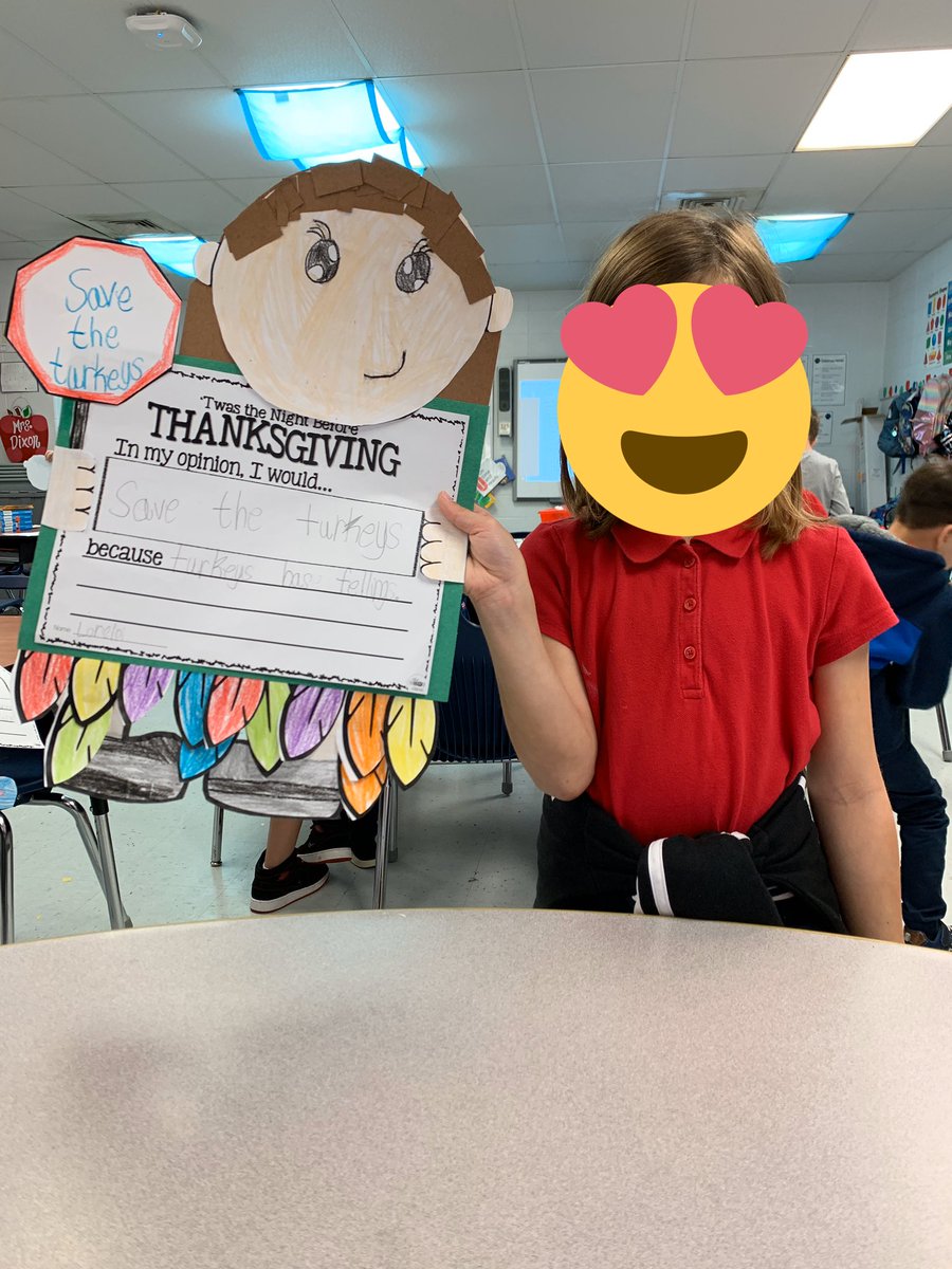 ddixon120's tweet photo. Everyone met their iReady goals this week so we made turkey plates! The students loved helping make those and making their persuasive argument to “save the turkeys” or “eat the turkeys”. 🦃 I’m still going to EAT THE TURKEY 😂😅 O'Rourke Elem #LearningLeading https://t.co/gPcRJ03SJC