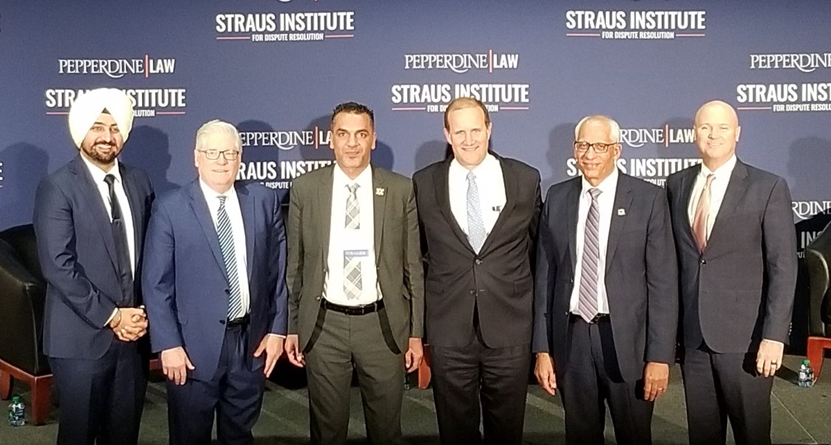 Thanks to President Jim Gash for opening our Global Dispute Resolution Conference, hosted at the Straus Institute for Dispute Resolution in collaboration with PMU, Dammam.