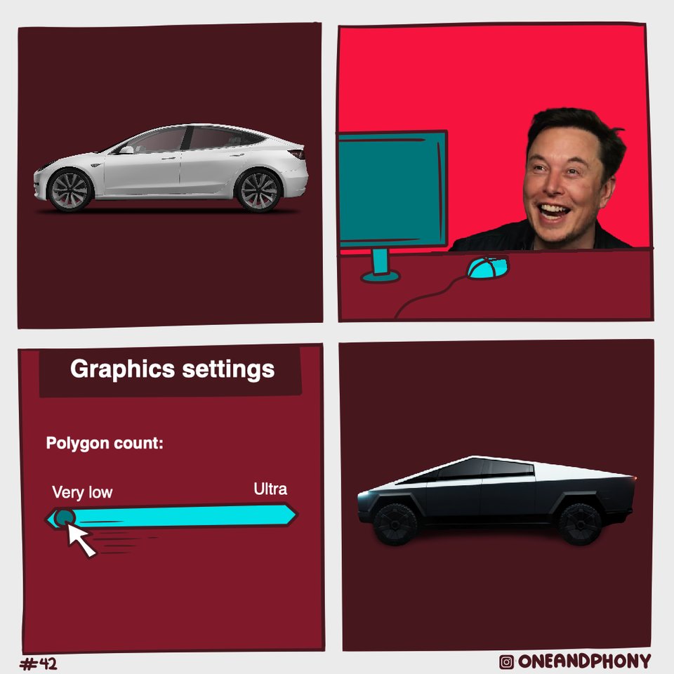 Lembrei dos meus desenhos de carros, feitos na terceira série do ensino fundamental. Eu tinha potencial e não sabia...