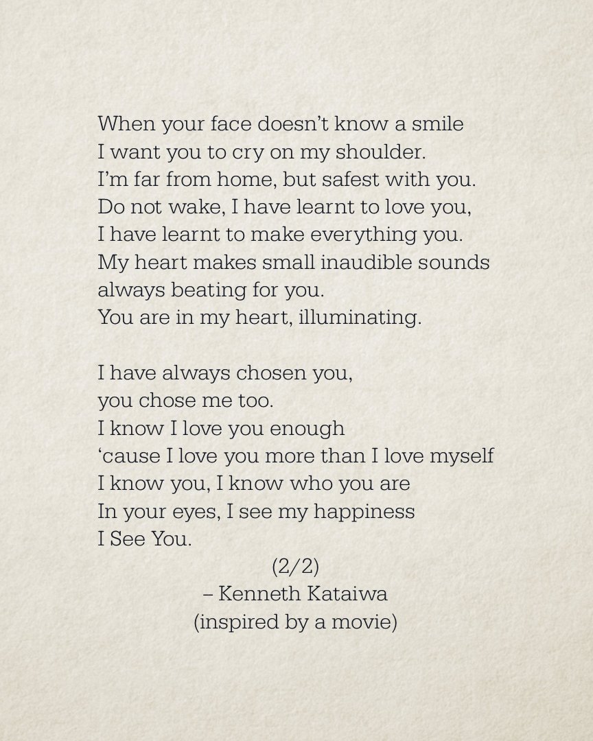 Poems By Kenneth Kenkataiwapoems Twitter