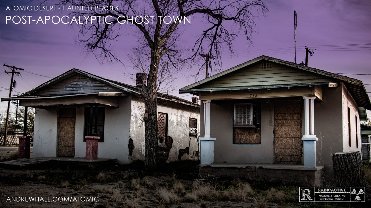 atomicdesert's tweet photo. Post-Apocalyptic Ghost Town

Only spirits of those who came before the World ended, occupy this stretch of the #AtomicDesert. Wasteland Travelers are advised to avoid this site.

#PostApocalyptic #Abandoned #Wasteland #Ruins #Urbex #fallout #apocalypse #haikyo #ThePhotoHour https://t.co/8DrDTjsJhc