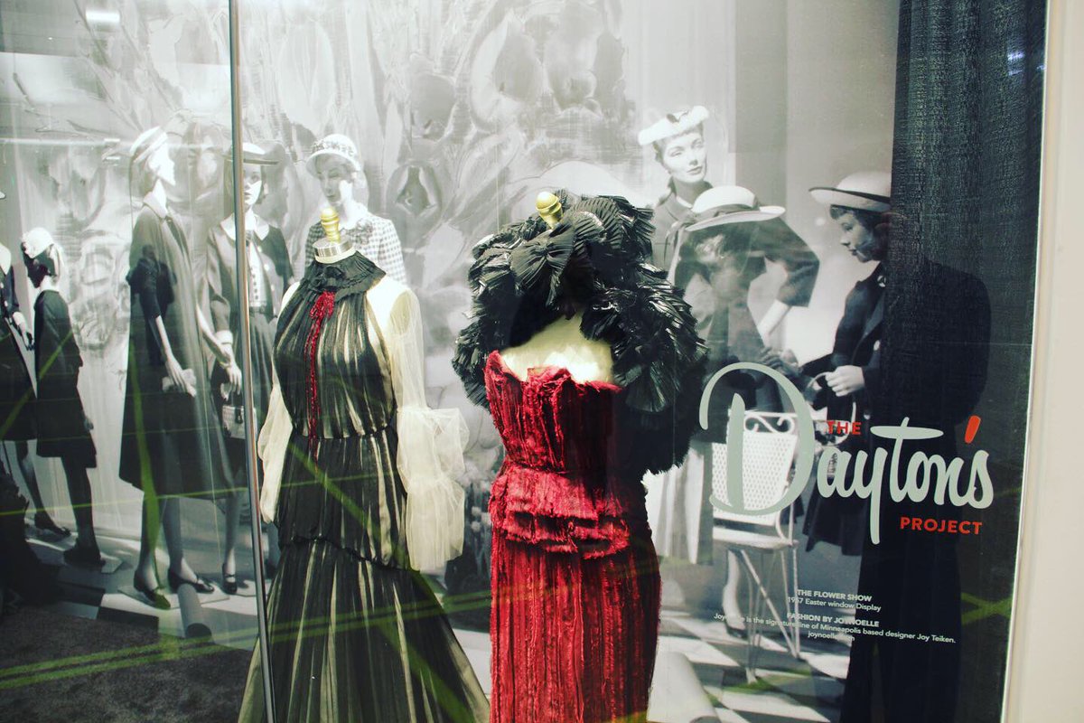 KQRadio's tweet photo. Candice reports live from #TheDaytonsProject Holiday Window Display! Thank you Don and Kent for chatting with the KQ Morning Show about this exciting walk down memory lane! LISTEN to the entire segment here: https://t.co/FuYGqK0J9f https://t.co/R1HghsXir2
