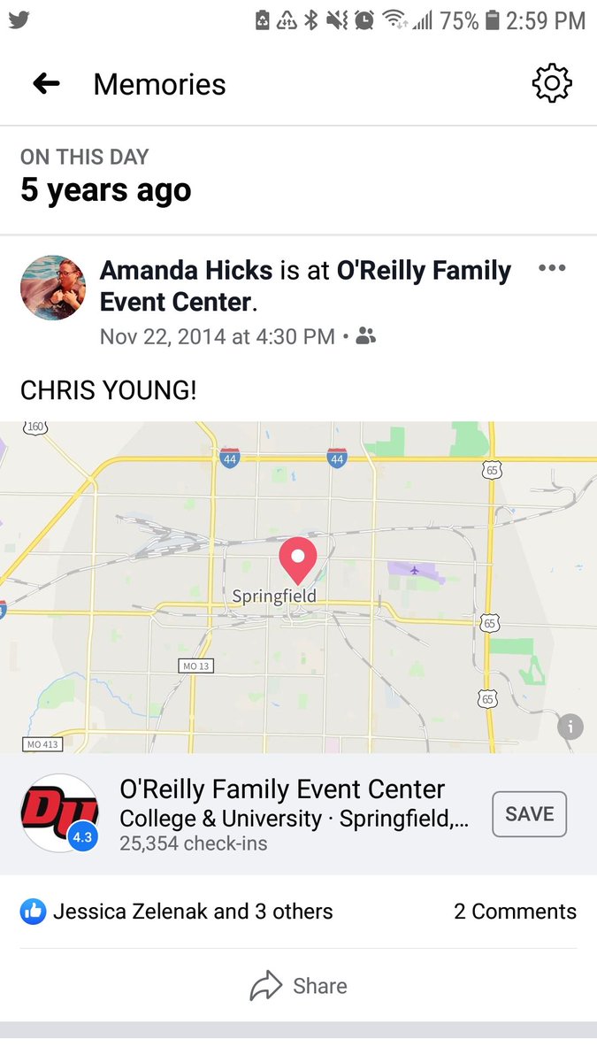 TennEmbalmer's tweet photo. 5 years ago today, I saw @ChrisYoungMusic for the first time in Springfield, Missouri. If only I'd known then that one day, I'd become memorable... 
#thatswhatshesaid https://t.co/yAoPmQUAFS