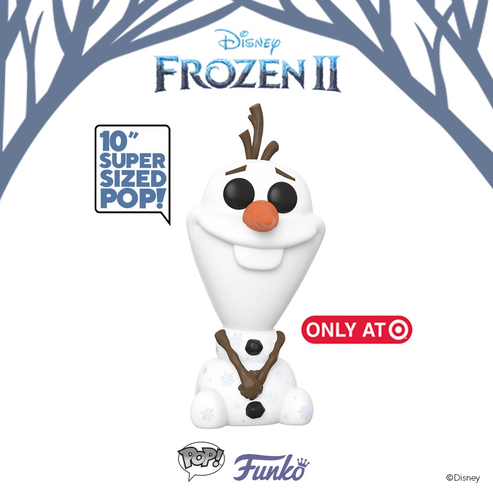Funko's tweet photo. Available now exclusively at @Target: Pop! Disney: Frozen 2 - Olaf 10"
https://t.co/u6TGao4CPk
@DisneyFrozen @Disney #Funko #Pop #FunkoPop #TargetFunkoFriday https://t.co/HKP7XflEG0