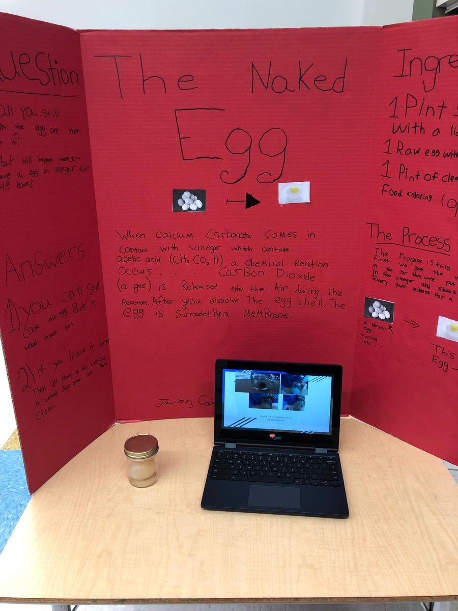 MsMacmaster's tweet image. What a day today was for my 5th graders! We had our mini science fair and they all did an AMAZING job! #ScienceFair @NESchoolWaltham Here is just one of their presentations: