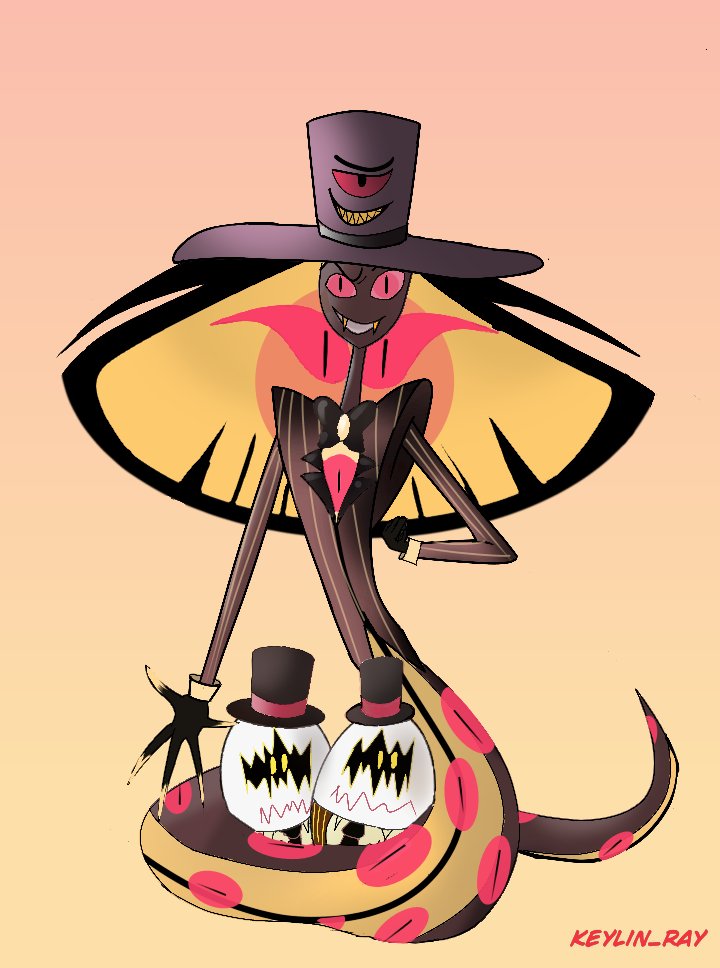 KeylinRay's tweet photo. #sirpentious #HazbinHotelFanart https://t.co/qUSfgafBNk