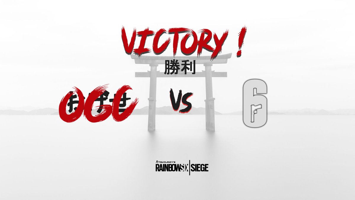 SiegeOGC's tweet photo. MATCH 6 - vs #RobalsNeutralizer

Fourth victory against #RobalsNeutralizer. Well played to them ! ☑️

That was the last match for today.

See you tomorrow at 15:00 for  the 3 last matches of this third qualification stage to the Six Invitational. 🕒

#TonightIsOGC⛩️ https://t.co/oiJ2xH1prN