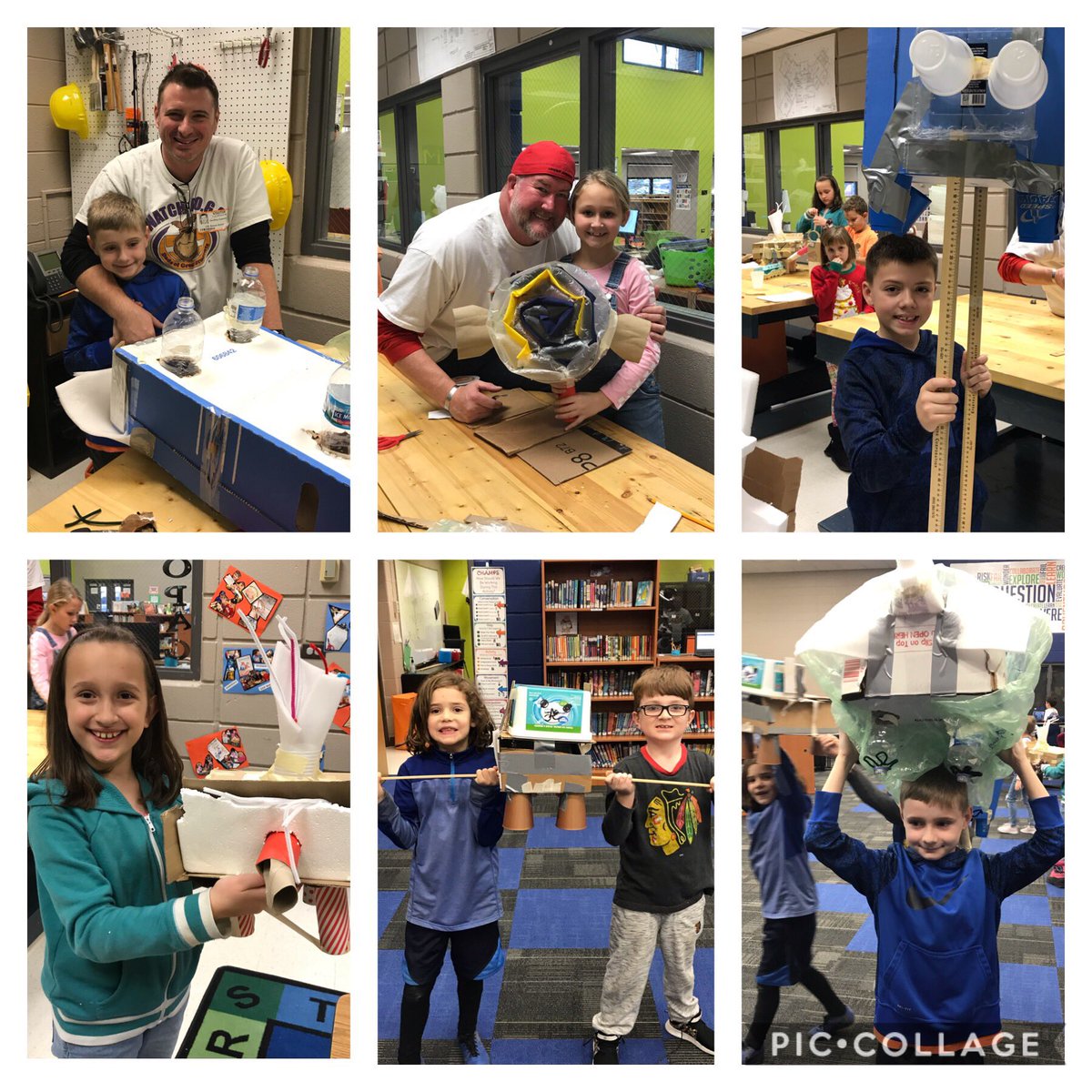 librarianjbn's tweet photo. Ss celebrate Thanksgiving Day in the STEAM Lab building Macy’s Thanksgiving Day parade balloons @JBNelson101 https://t.co/3Uu3tWcD1y