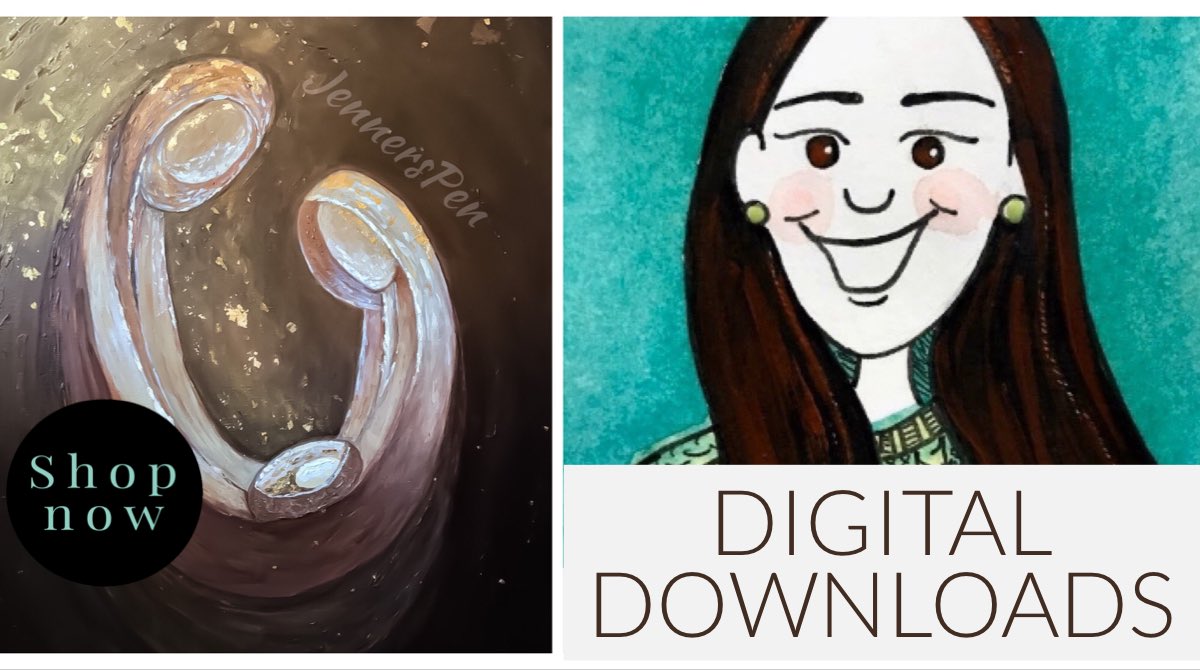 Just in time for Christmas! Get your digital art downloads from my shop. 

etsy.com/shop/JennersPen

#nativity #christmasart #digitaldownloads #fineart #nativityart #christmas #christmasgifts #christmascards