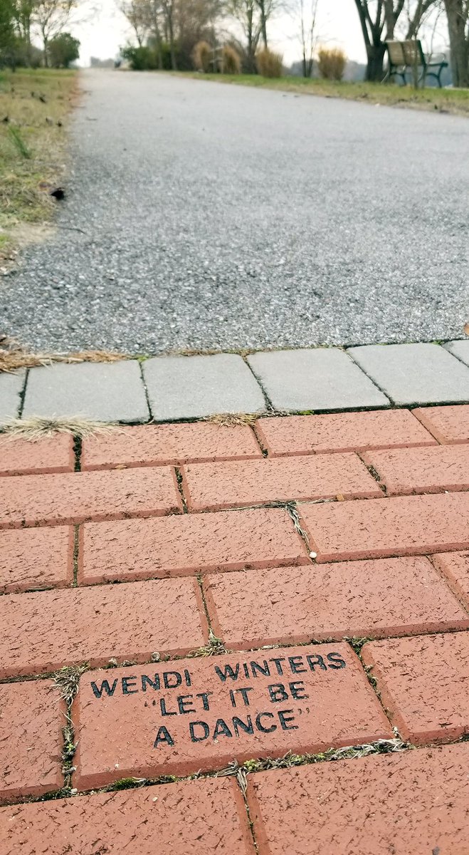 I think about Wendi, Rob, John, Gerald and Rebecca every day. What happened to me and my Capital Gazette family every day. It can be hard. It's always a bit brighter when I find that others also remember. This brick is at Jonas Green Park in Annapolis &amp; was shown to me yesterday.