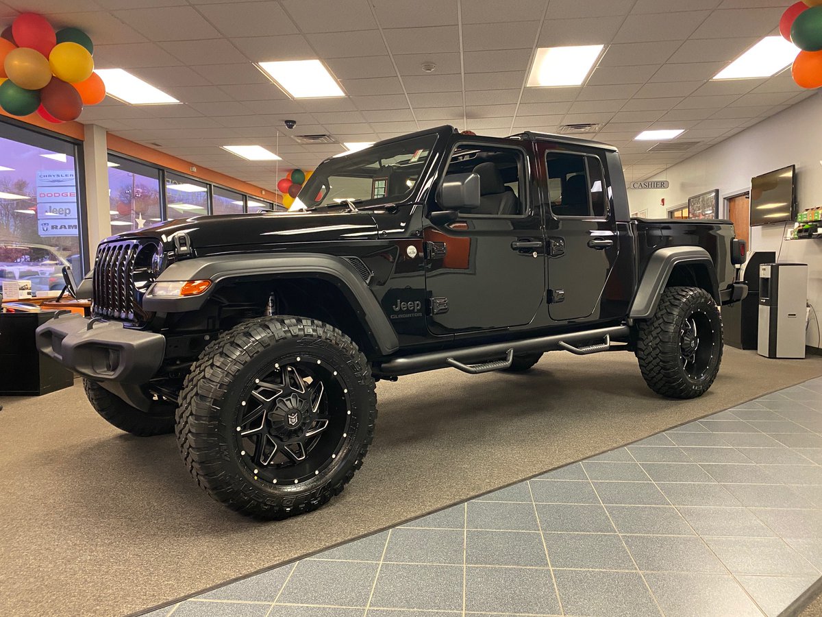 ColonialCJD's tweet photo. You may have just found your calling!  Let your fun and games begin is this one of a kind 2020 Jeep Gladiator 4WD. https://t.co/4bG2ckvZnW
