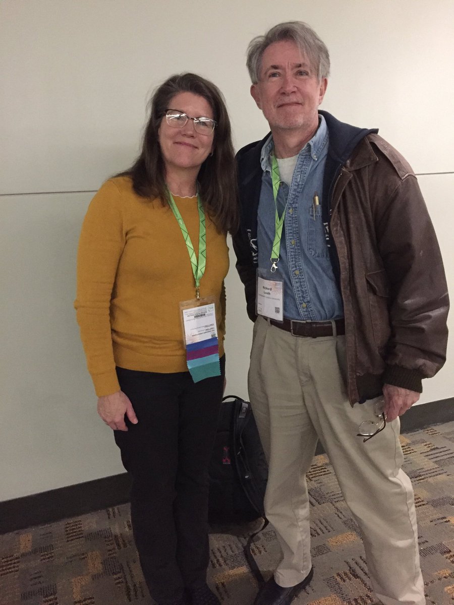 SassiKJ's tweet photo. Just ran into Richard Louth, father of the New Orleans Writing Marathon. #NWP #NCTE19 #RRVWP https://t.co/cJKezkBYDz