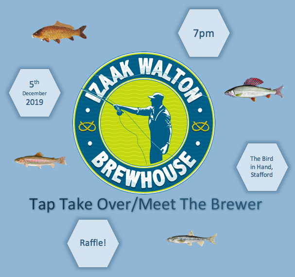 Please join us on Thursday 5th December 2019 at 7pm for our first tap take over/ meet the brewer night at The Bird in Hand, Stafford!!