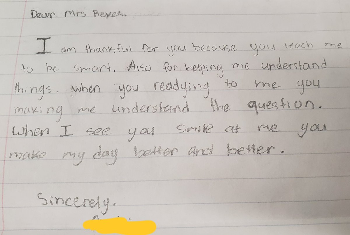 MrsReyesBroncos's tweet photo. I love my job ♡
#HeCalledMeMom #ItsTheLittleThings #SixthGradeLife #WolfPack #NowToEnjoyTheNextNineDays https://t.co/1kHOl4bvzb