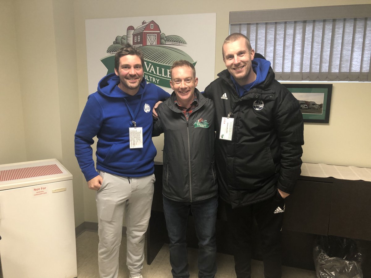 A fantastic day with Troy Lenihan (Valley Utd and Valley District) working through Club Licence, connecting as people and kindly giving us a tour of his operation.