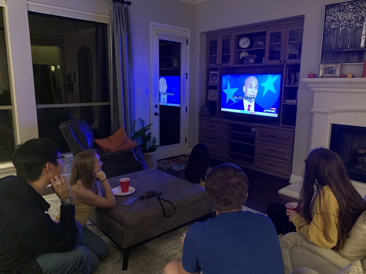 Thank you to everyone who went to the debate party last night, hope you guys have an amazing break!